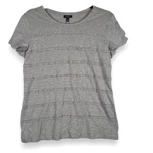 Talbots Ruffle Top Size Medium NWT